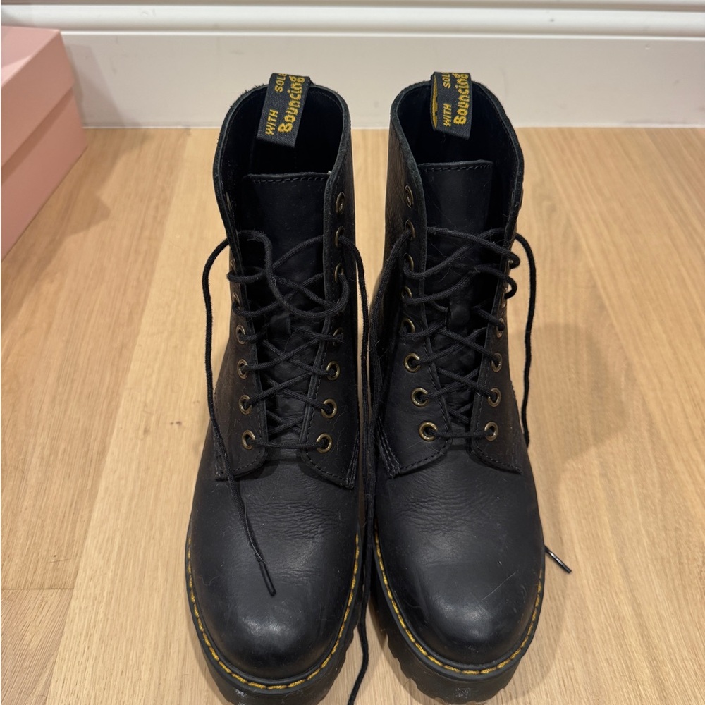 Dr. Martens Black Combat Boots